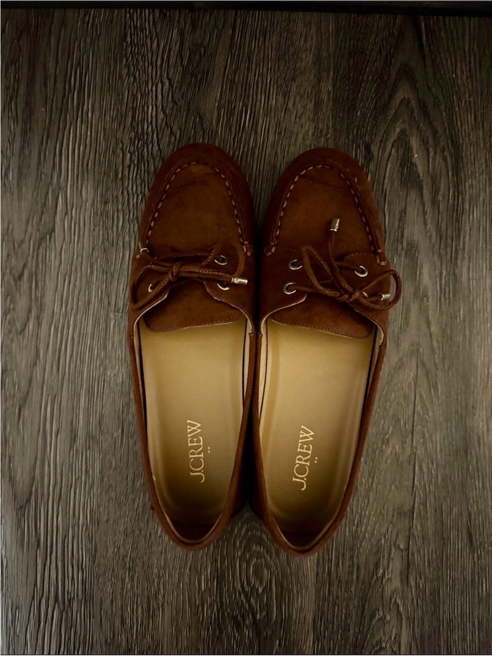 J Crew Sueded Boatshoe/Loafer